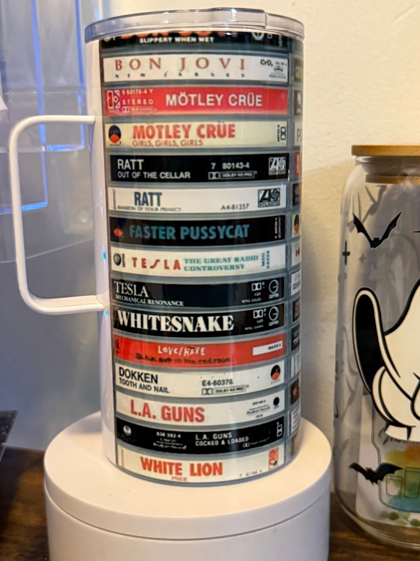 20oz Rock Cassette Tape Tumbler