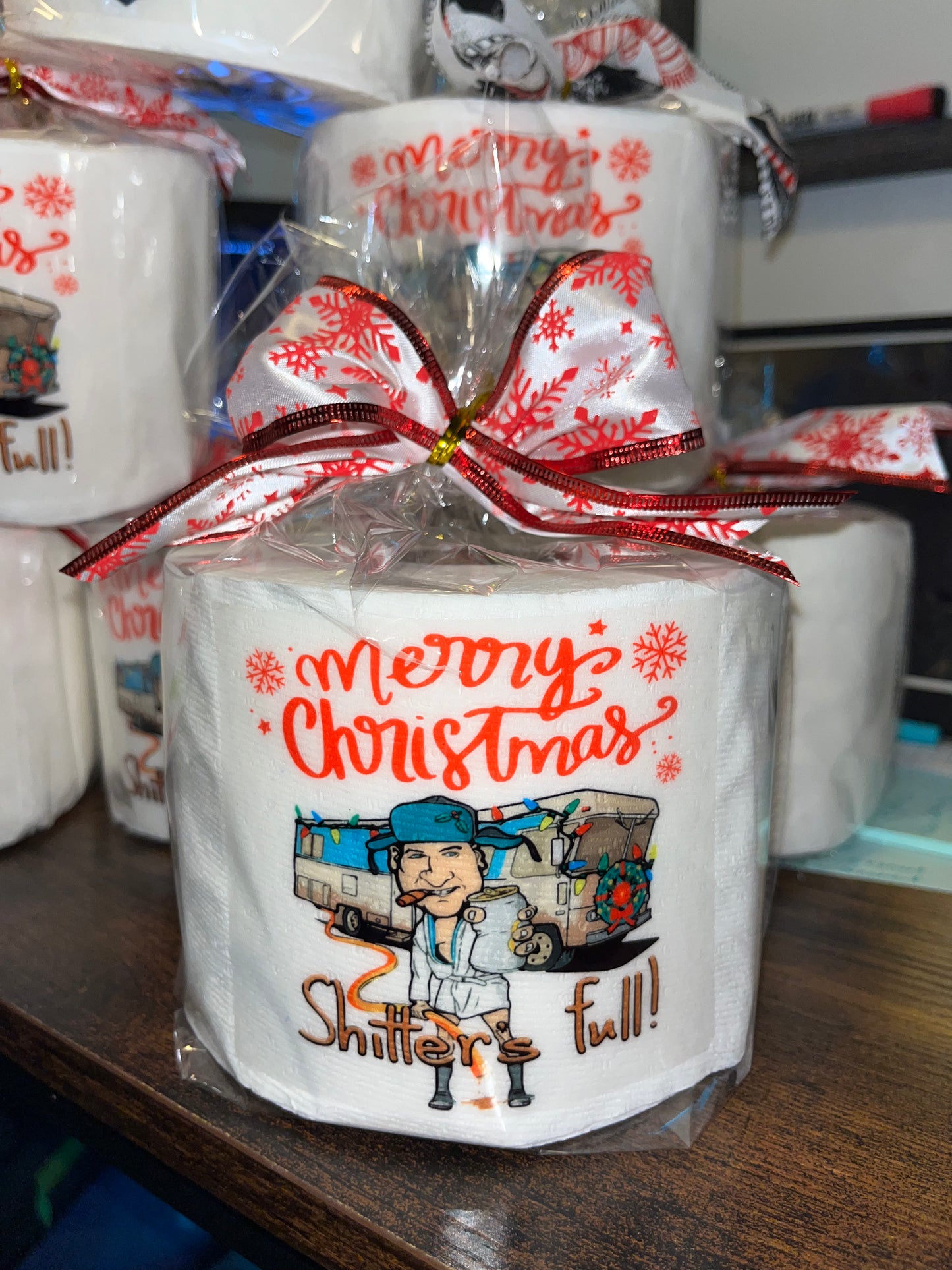 Decorative Toilet Paper White Elephant Gag Gift Funny