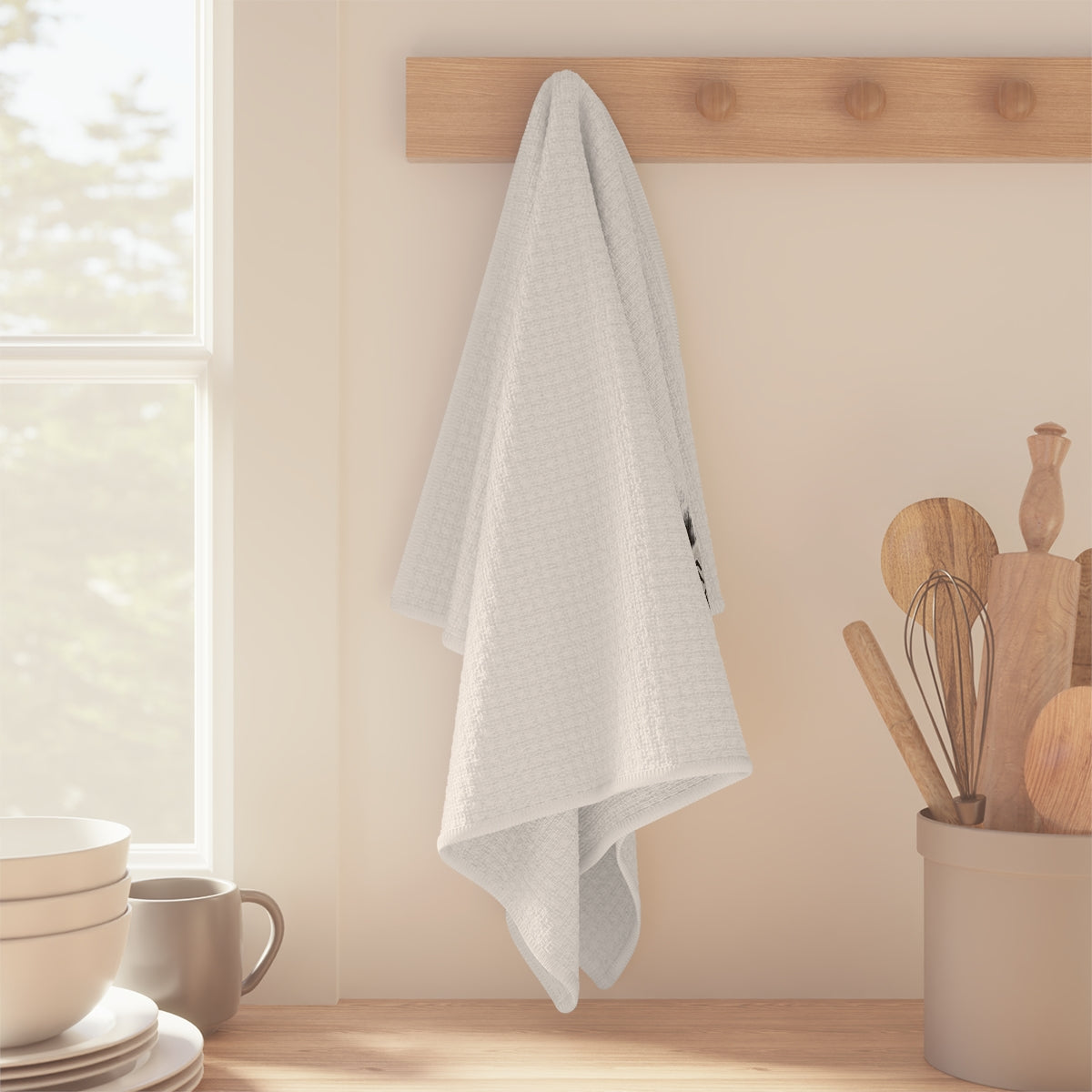 Moody AF Cow Print Soft Tea Towel