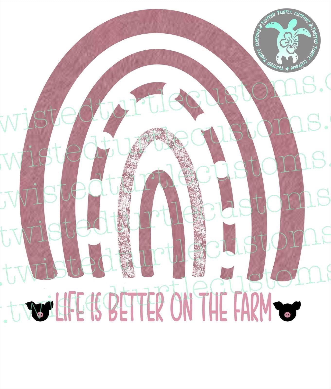 Life is Better on the Farm-Pig *DIGITAL DOWNLOAD ONLY*
