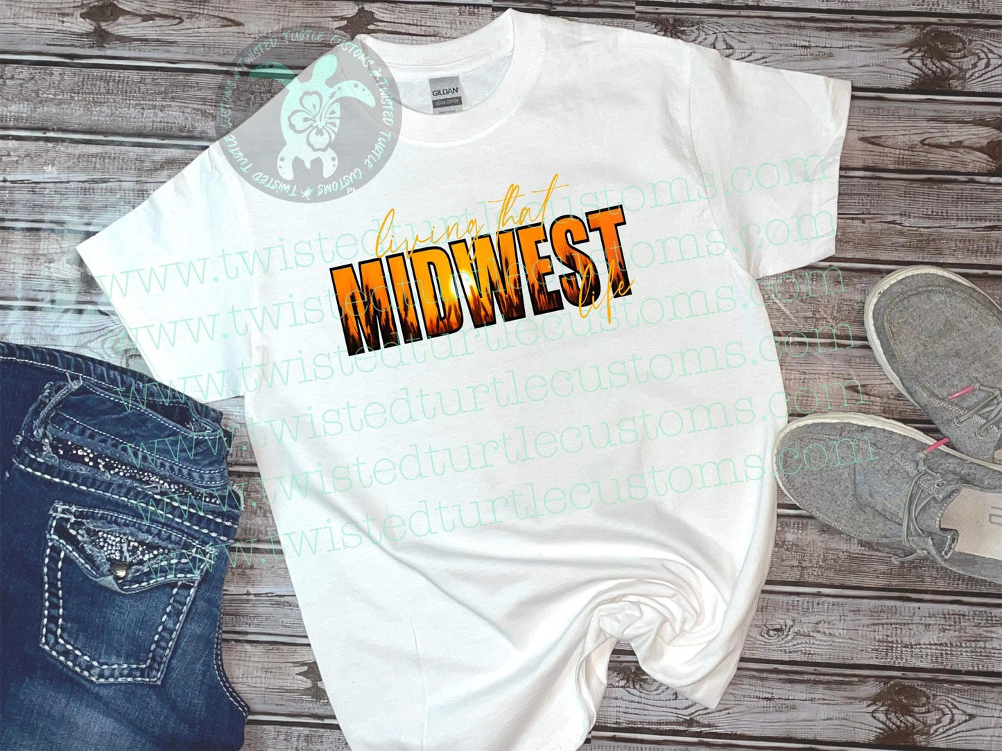 Midwest Life outlined *DIGITAL DOWNLOAD ONLY*