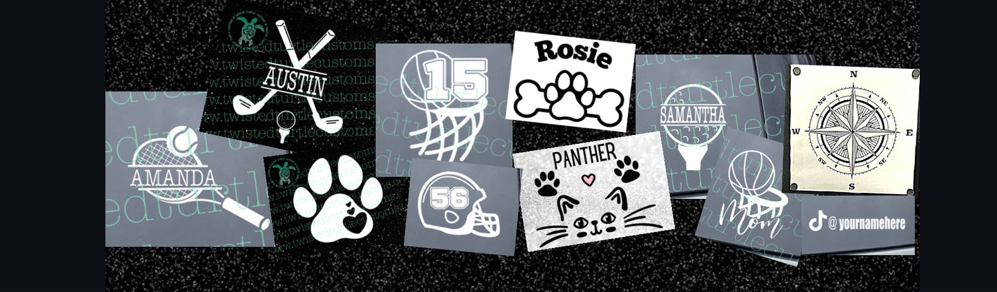 *Custom* Vinyl Decal
