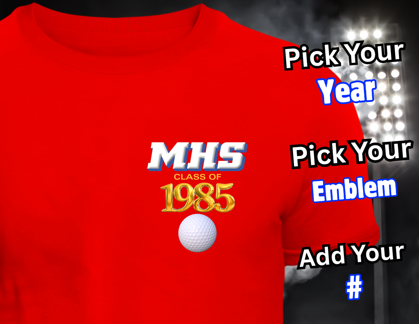 RED ARTIE ALUM TEE