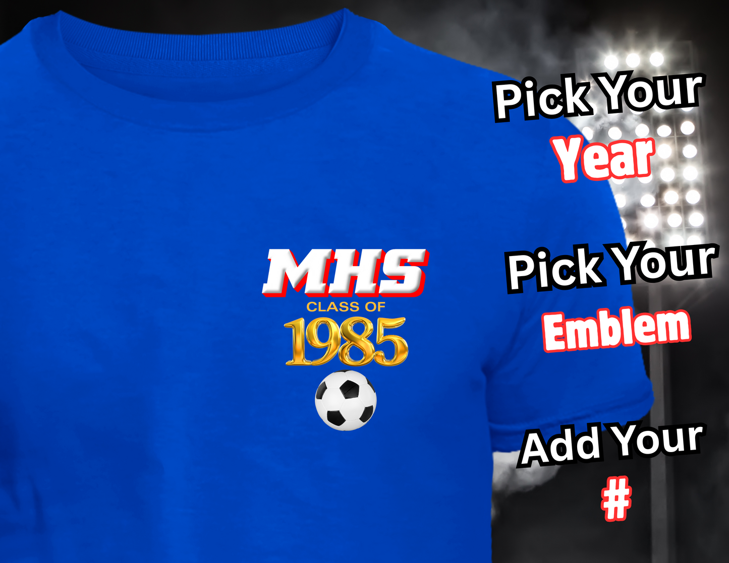 BLUE ARTIE ALUM TEE