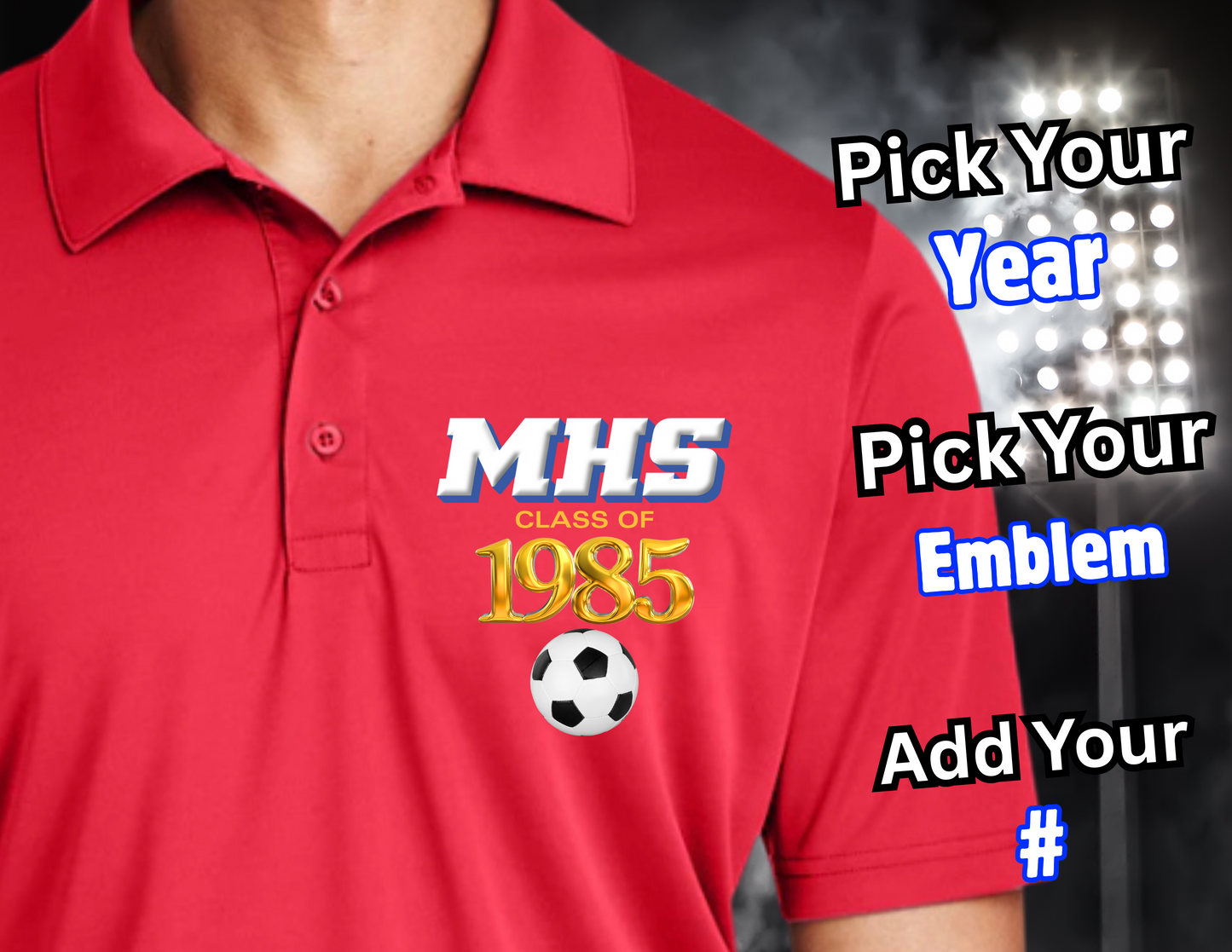 RED ARTIE ALUM POLO