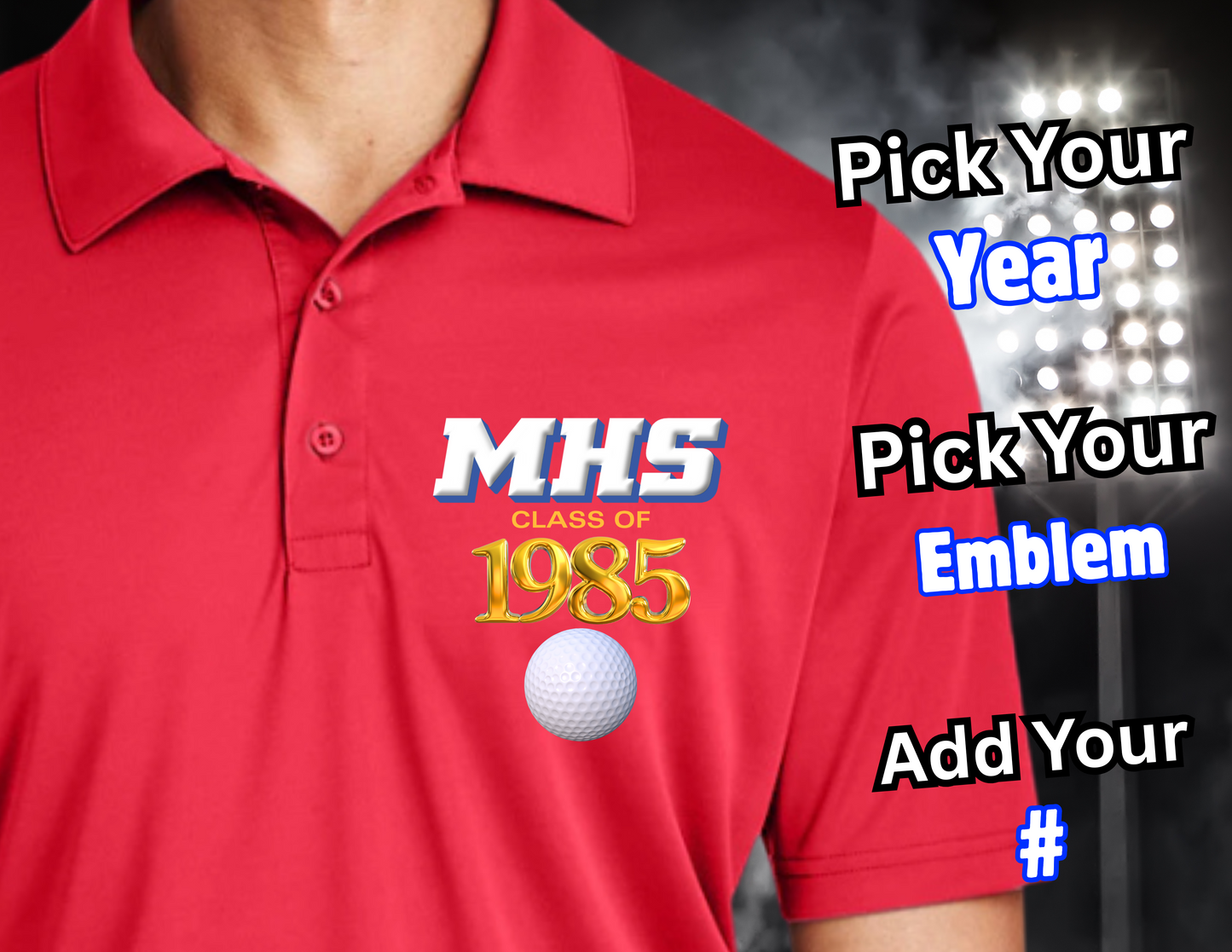 RED ARTIE ALUM POLO