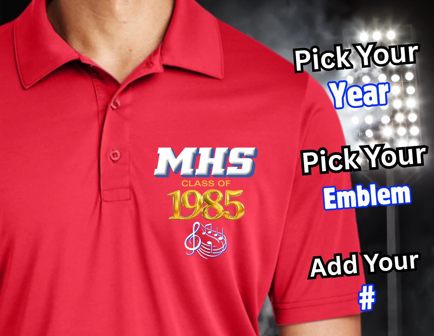 RED ARTIE ALUM POLO
