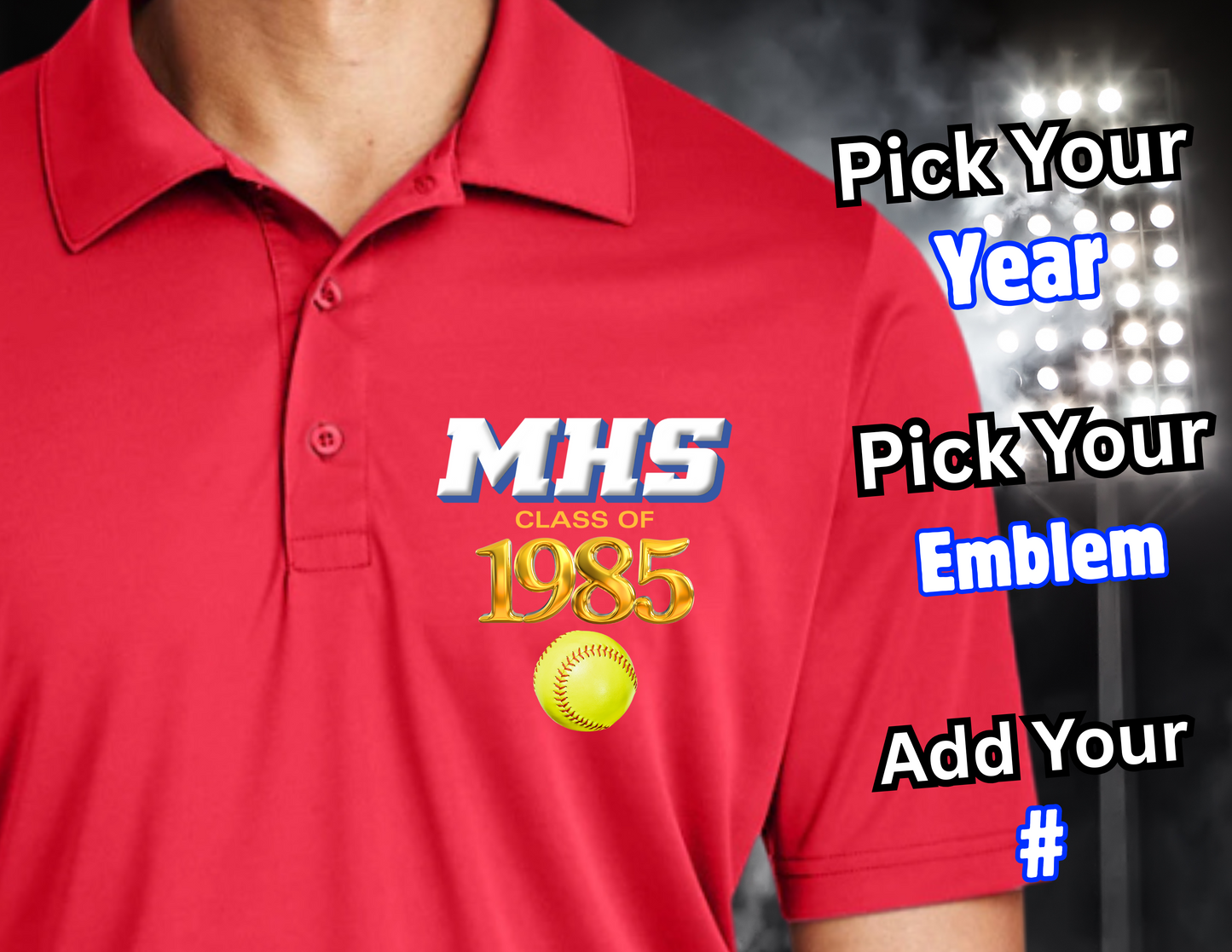 RED ARTIE ALUM POLO