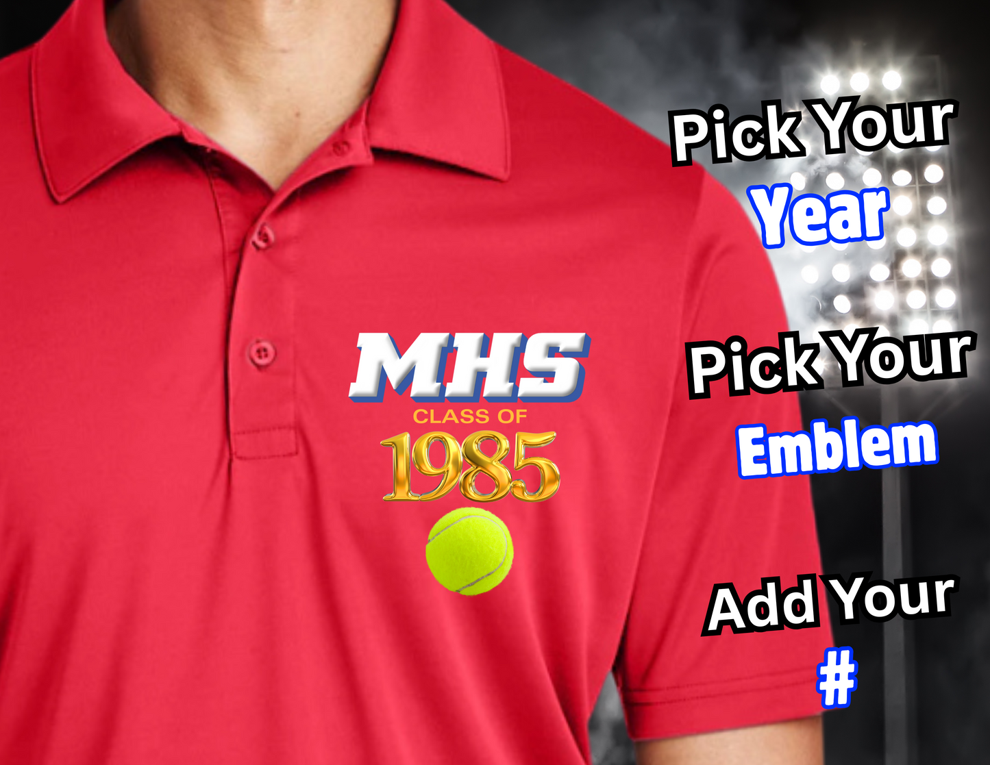 RED ARTIE ALUM POLO