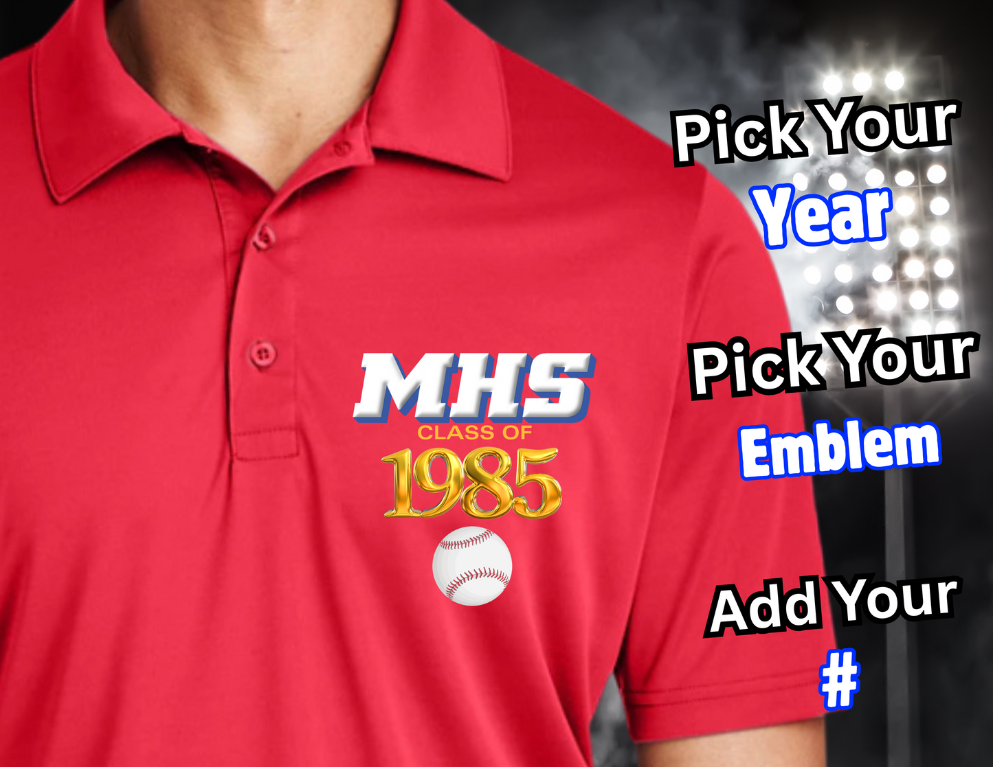 RED ARTIE ALUM POLO