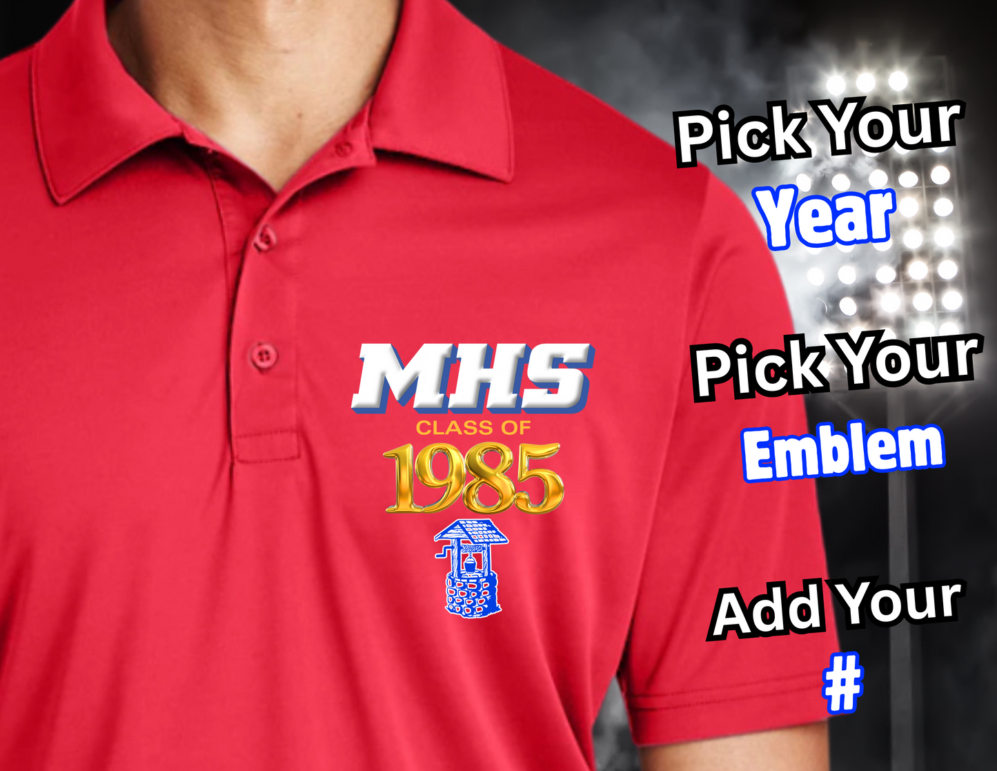 RED ARTIE ALUM POLO