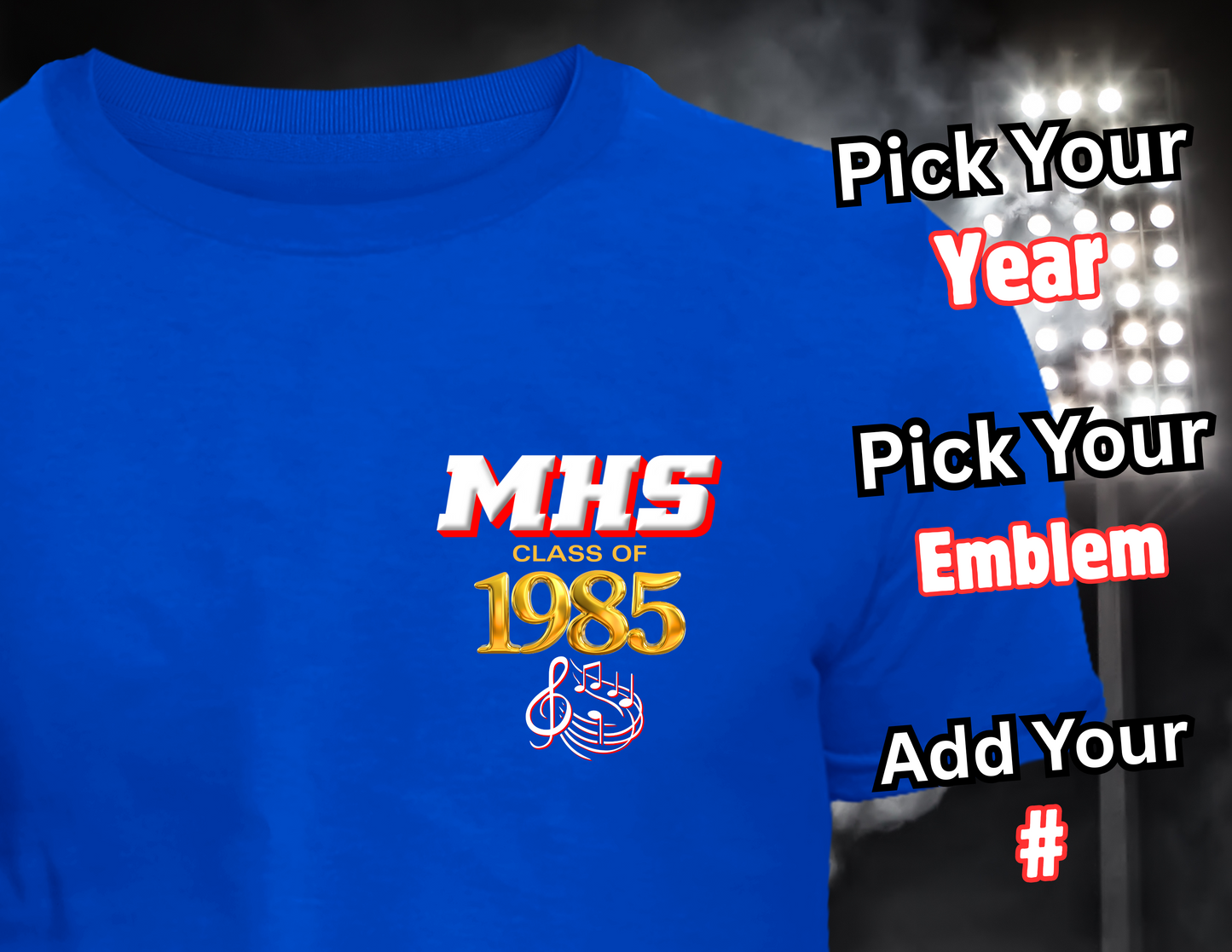 BLUE ARTIE ALUM TEE