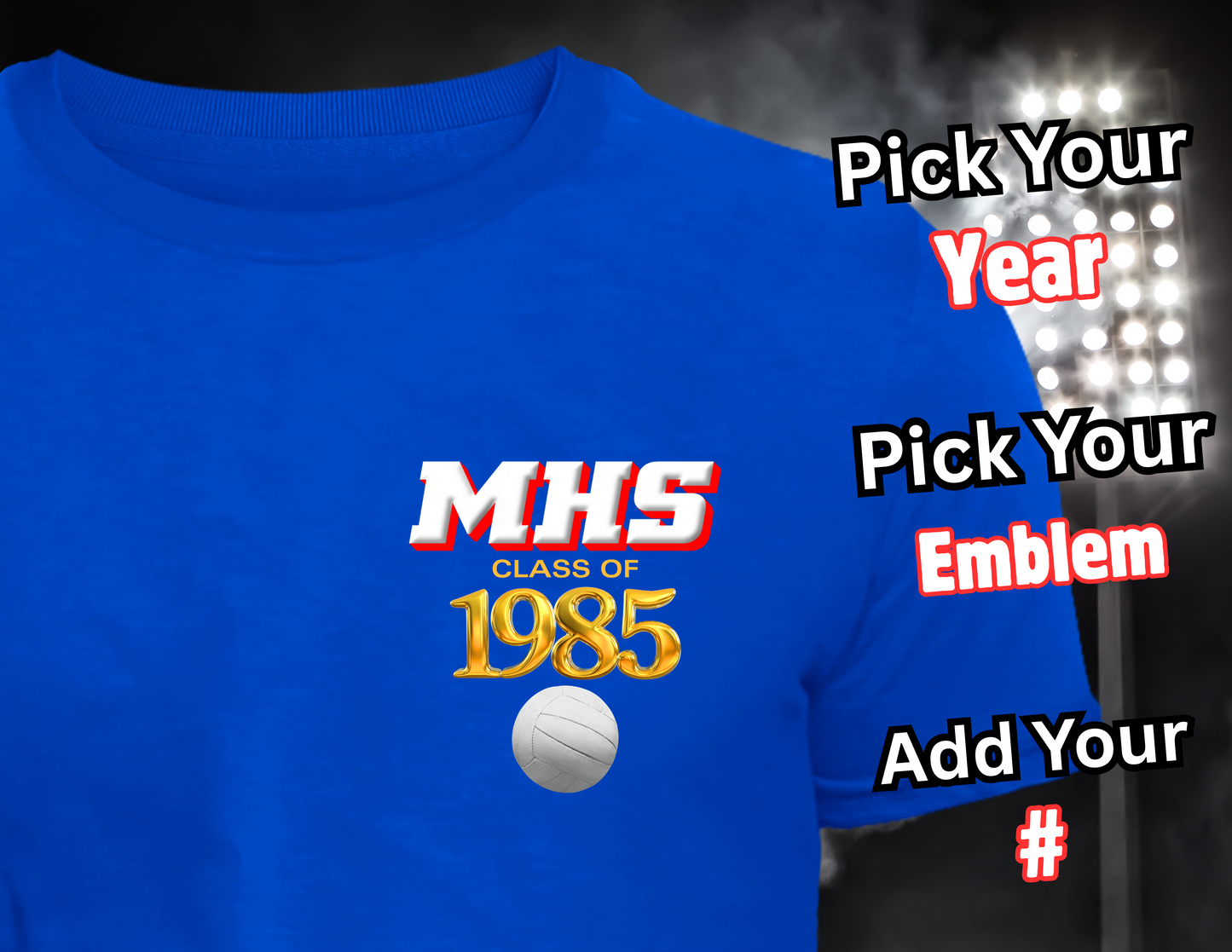 BLUE ARTIE ALUM TEE