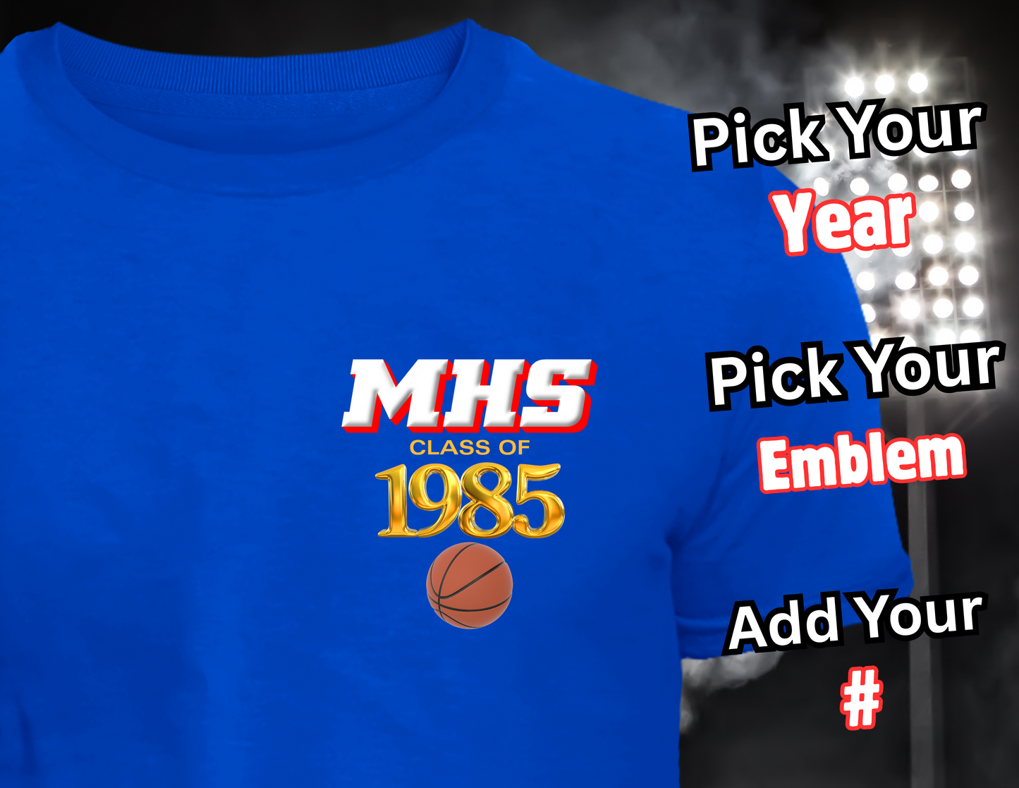 BLUE ARTIE ALUM TEE