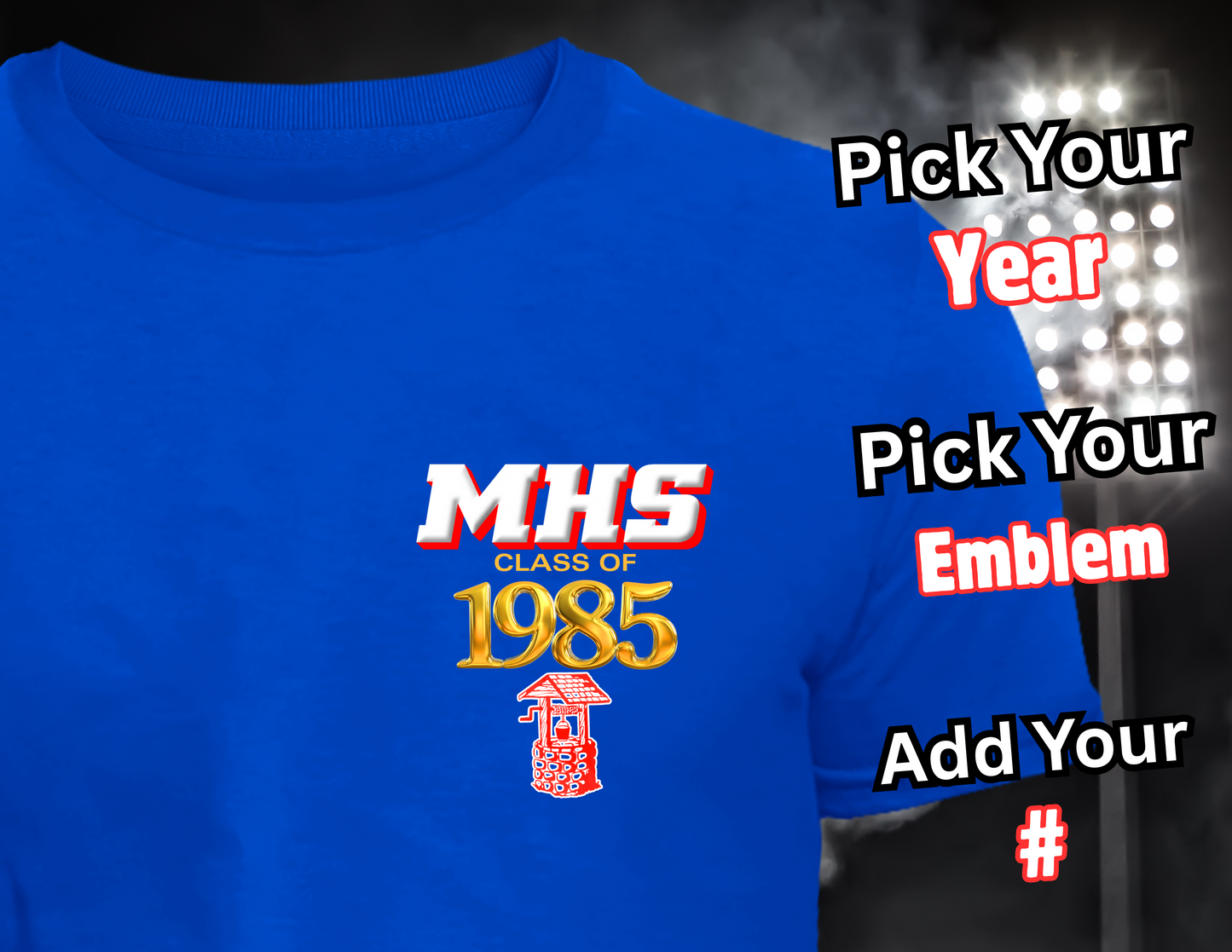 BLUE ARTIE ALUM TEE