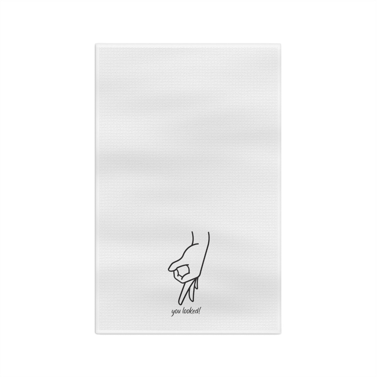 You looked hand Gesture Tea Towel